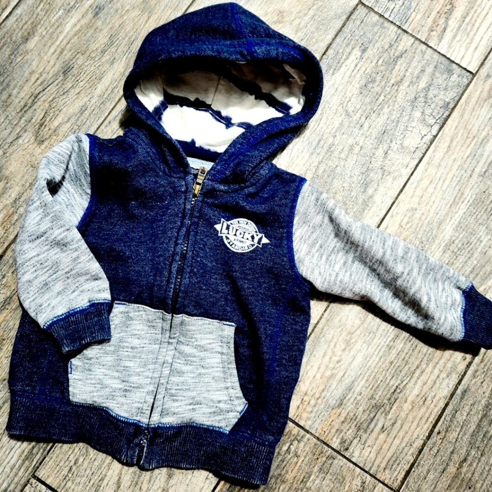 LUCKY brand 18/24m Full Zip Hoodie